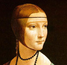 Hermelines Hölgy arca Leonardo de Vinci, Hermelines Hölgy