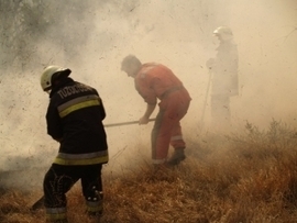 Tűzvész Heves megyében 2007 tavasz