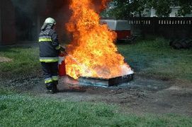 Tűzoltási gyakorlat 2007