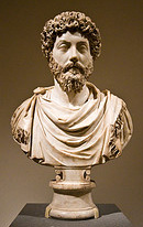 Marcus Aurelius mellszobra