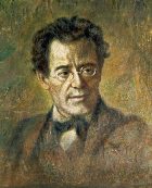 Gustav Mahler portréfestmény
