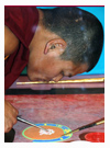Mandala, Tibet, szerzetes
