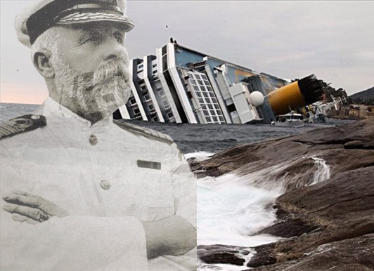 A Titanic kapitánya a Costa Concordián