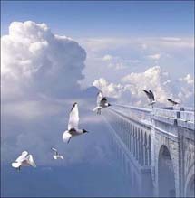 Felhők és híd