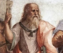 Platón-Leonardo az Athéni iskolán