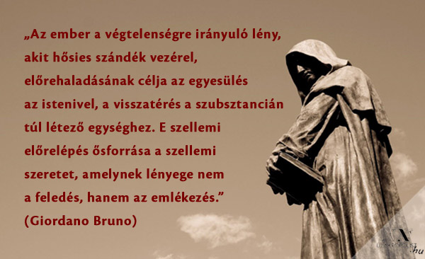 Giordano Bruno idézet